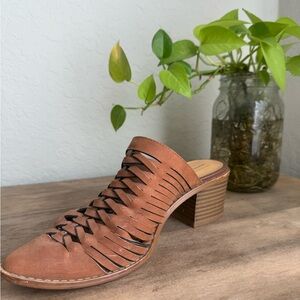 Adorne Harper Woven Mules – Size 7